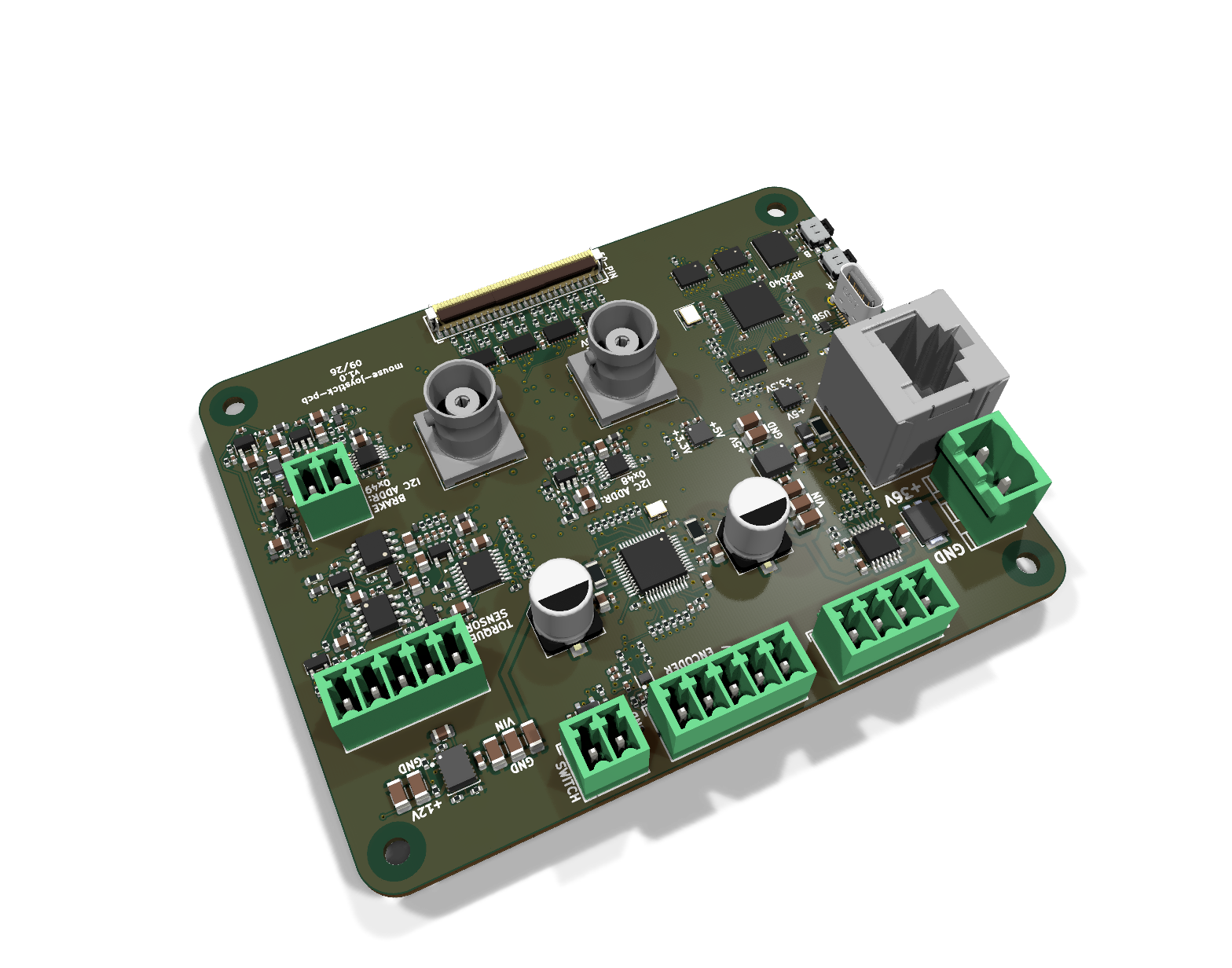 Isometric from the rear left